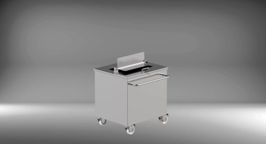 Тележка для транспортировки и временного хранения отходов
